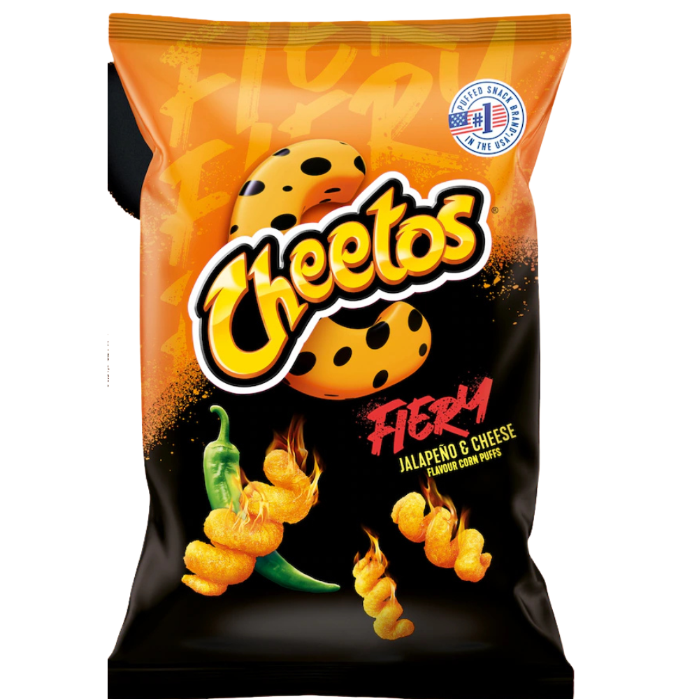 Cheetos Twisted Fiery Jalapeño & Cheese Crisps 70g – home delivery Dundee