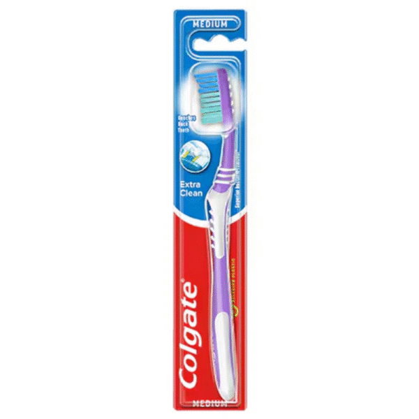 Colgate Extra Clean Medium Toothbrush Single Pack Deep Cleaning Dundee Delivery