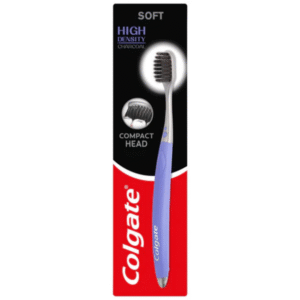 Colgate High Density Charcoal Soft Toothbrush Compact Head Deep Cleaning Dundee Delivery