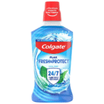 Colgate Plax Fresh & Protect Cool Mint Mouthwash 500ml Alcohol Free Fresh Breath Antibacterial Rinse Dundee Delivery