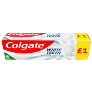Colgate White Teeth Toothpaste 75ml Whitening Fluoride Toothpaste Dundee Delivery