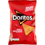 Doritos Chilli Heatwave Tortilla Chips 140g – home delivery Dundee