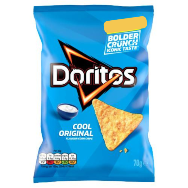 Doritos Cool Original Tortilla Chips 70g – home delivery Dundee