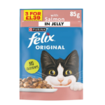 Felix Salmon in Jelly Cat Food Sachet 85g – home delivery Dundee
