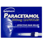 Galpharm Paracetamol 500mg Capsules 16 pack – home delivery Dundee