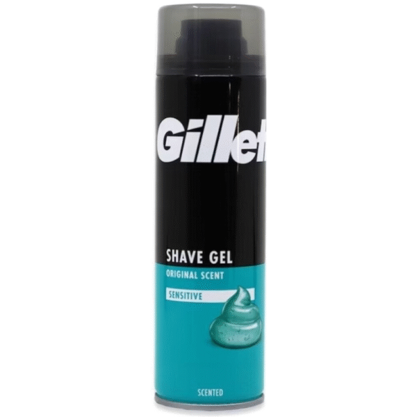 Gillette Classic Shaving Gel Sensitive Skin 200ml Men Shaving Gel Dundee Delivery