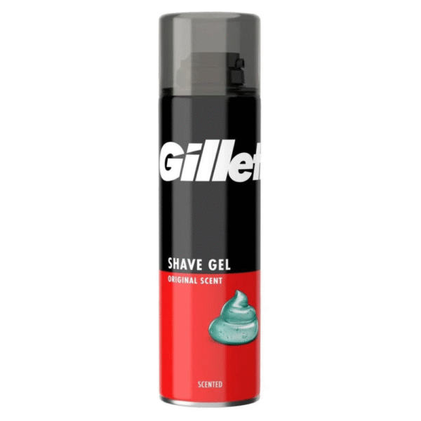 Gillette Shaving Gel Regular 200ml Men Shaving Gel Dundee Delivery