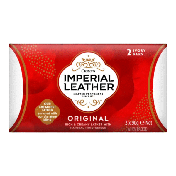 Imperial Leather Original Bar Soap 2 Pack Classic Luxury Soap Dundee Delivery