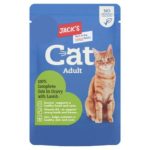 Jack’s Cat Adult Complete Cuts in Gravy with Lamb 100g – home delivery Dundee