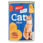 Jack’s Cat Adult Cuts in Jelly with Chicken 415g Tin Dundee Delivery