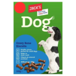 Jack’s Dog Gravy Bone Biscuits 500g – home delivery Dundee