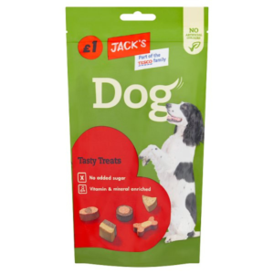 Jack’s Tasty Treats 100g for Dogs – home delivery Dundee
