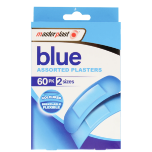 Masterplast Blue Plasters 60 pack – home delivery Dundee