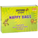 Mucky Pups Nappy Bags 200’s – Scented