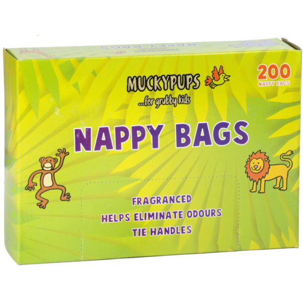 Mucky Pups Nappy Bags 200’s – Scented