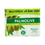 Palmolive Naturals Moisture Care Olive & Milk Soap – 4 Bars (90g)