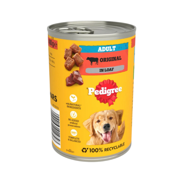 Pedigree Adult Wet Dog Food Original in Loaf 400g – home delivery Dundee
