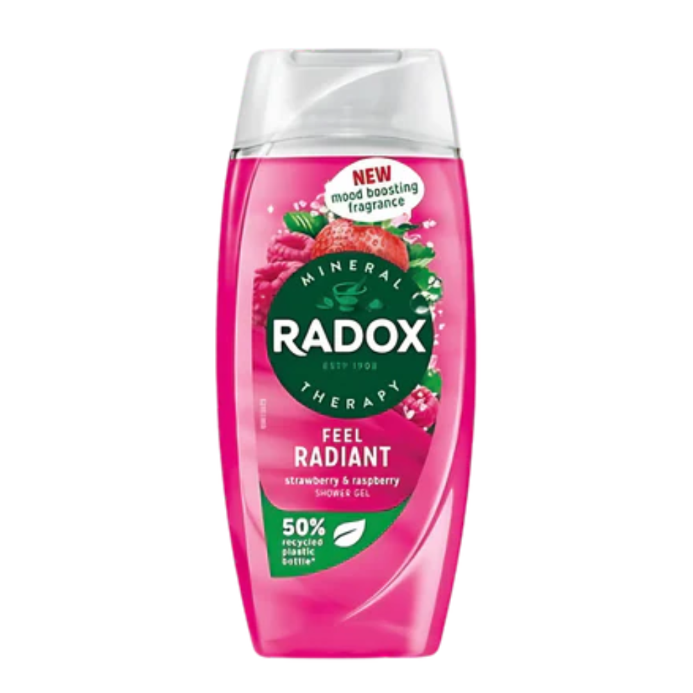 Radox Feel Radiant Grapefruit & Ginger Shower Gel 250ml Energising Body Wash Dundee Delivery