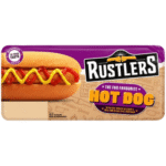 Rustlers Hot Dog 146g Microwave Hot Dog Dundee Delivery