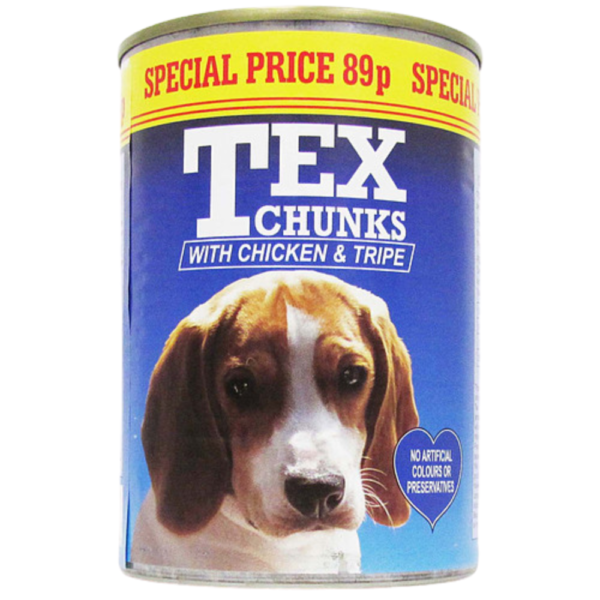 Tex Chicken & Tripe Dog Food 400g – home delivery Dundee