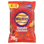 Walkers Masala Chicken Flavour Sharing Crisps 70g home delivery Dundee