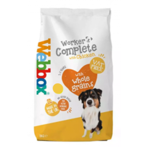 Webbox Complete Dog Food Chicken 2kg – home delivery Dundee